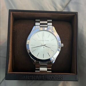 Michael Kors Shimmering Silver Women’s Watch